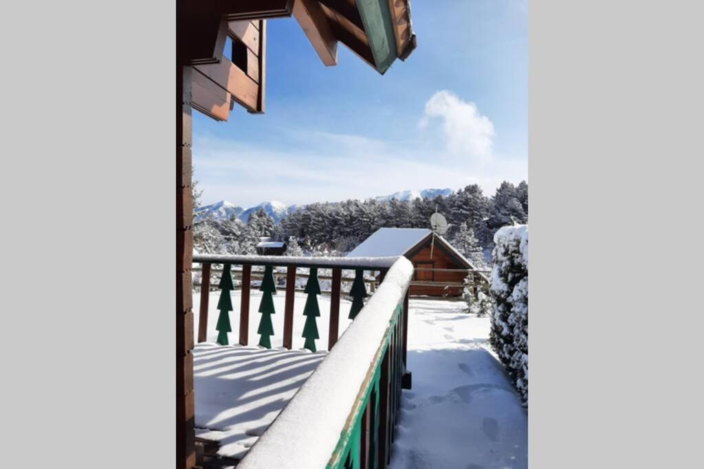 Maison De Bois Finlandaise Au Pied Des Pistes Bolquere Екстер'єр фото